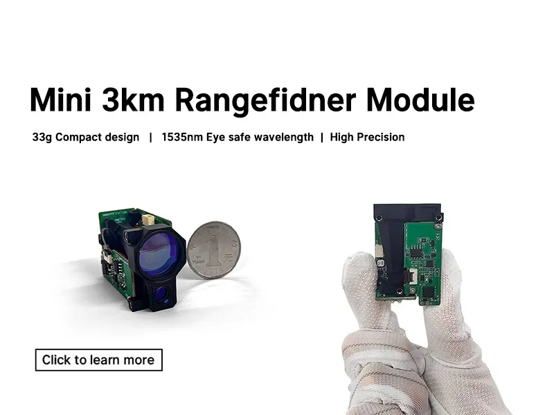 3km Micro Laser Range finder module